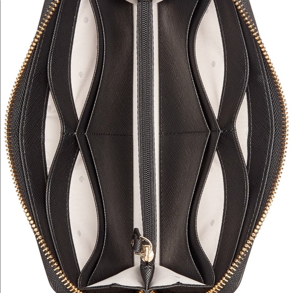 Kate spade heart nylon tote and leather wallet!! - Picture 4 of 5